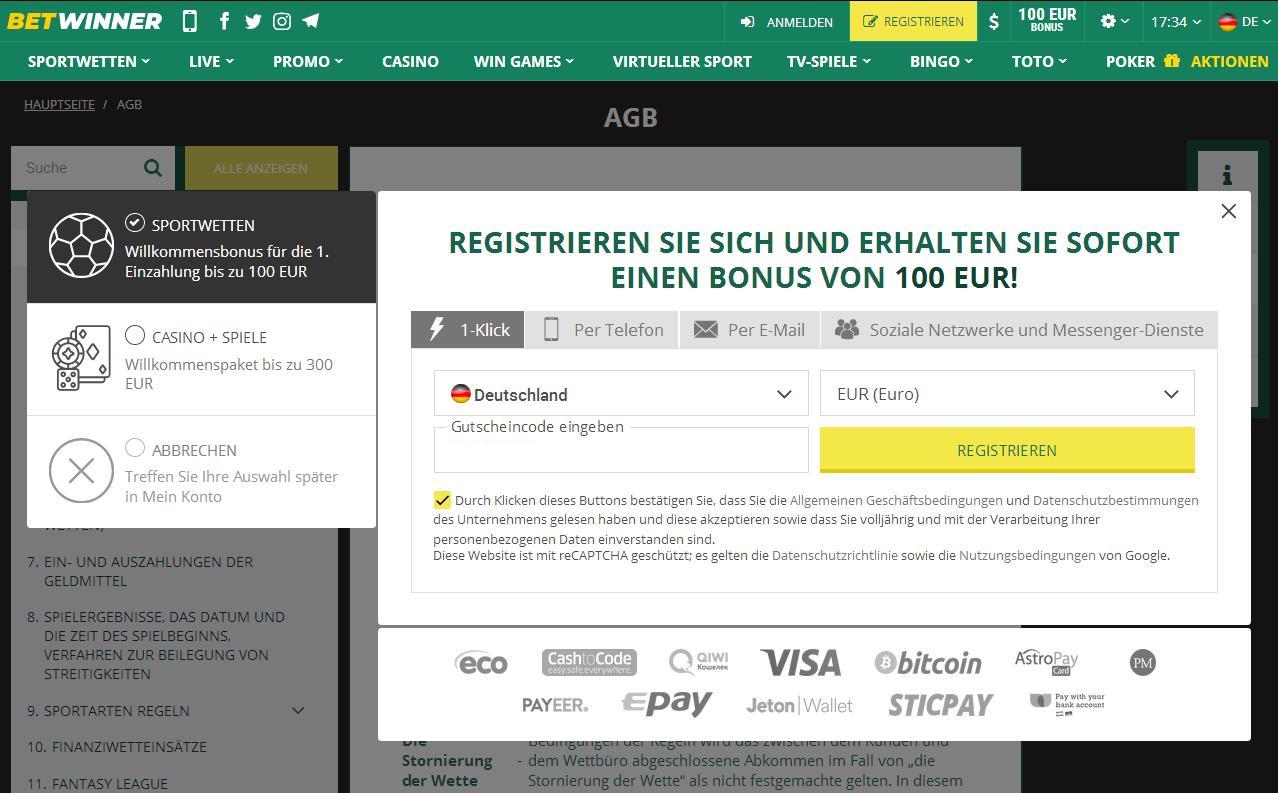 Betwinner Signup Betwinner Signup