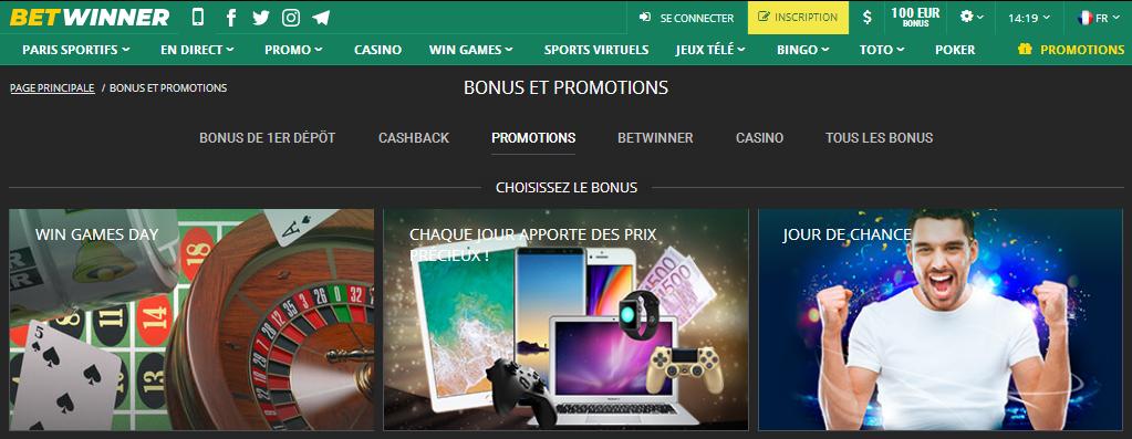 Betwinner Bonus