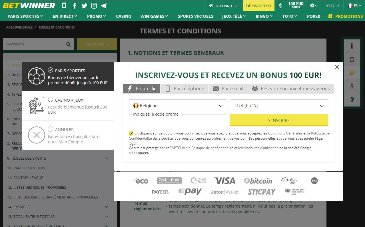 Betwinner Signup Betwinner Signup
