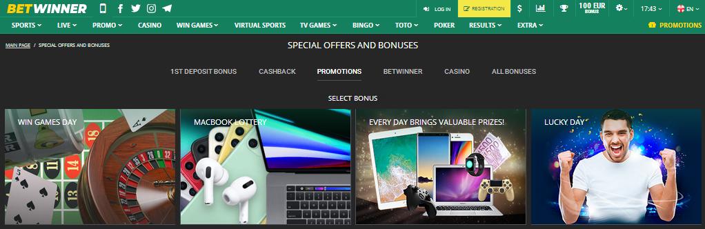 Betwinner Bonus