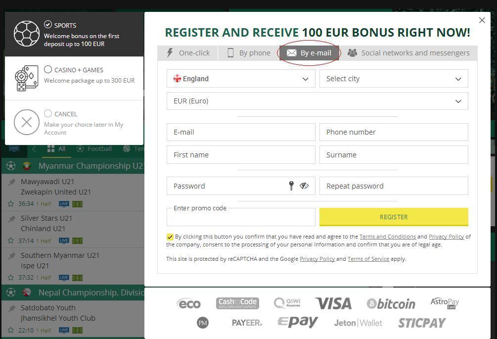 Betwinner by Email Betwinner by Email