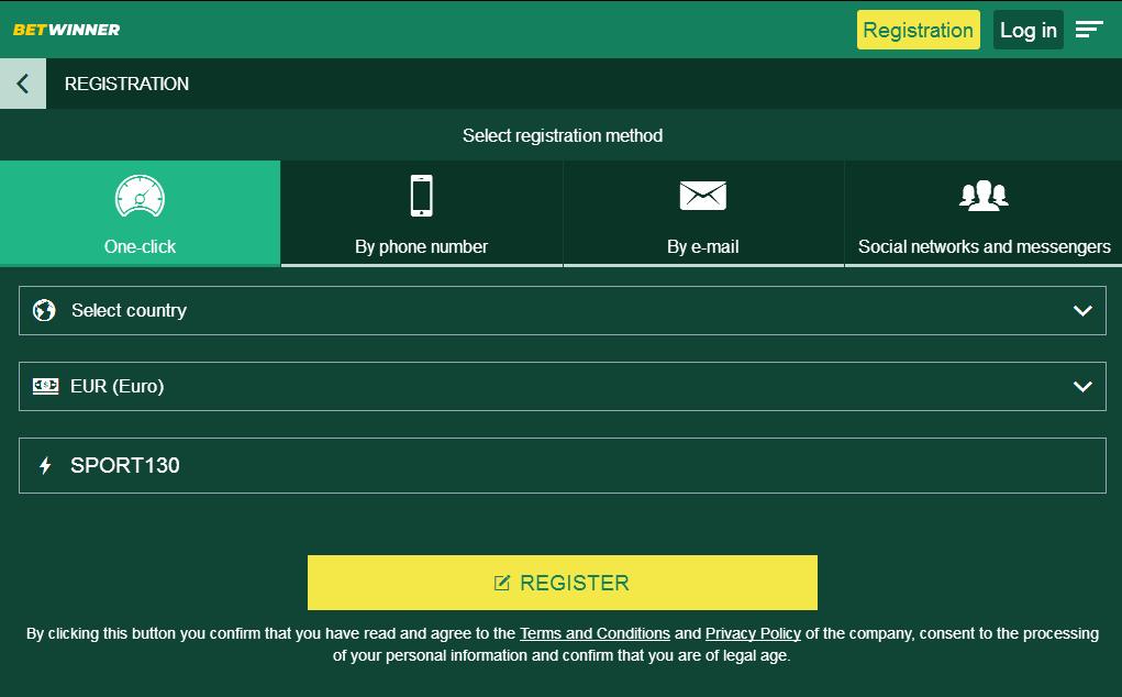 Betwinner Signup Mobile Betwinner Signup Mobile