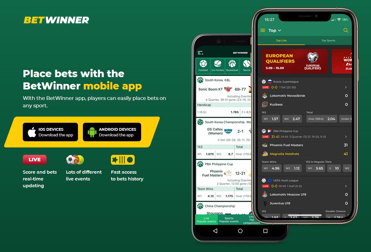 Betwinner 앱