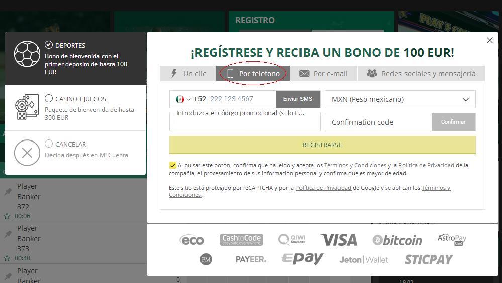 Betwinner Por número de teléfono Betwinner Por número de teléfono