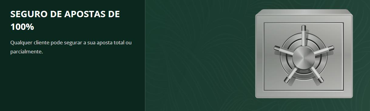 Seguro de apostas de 100%