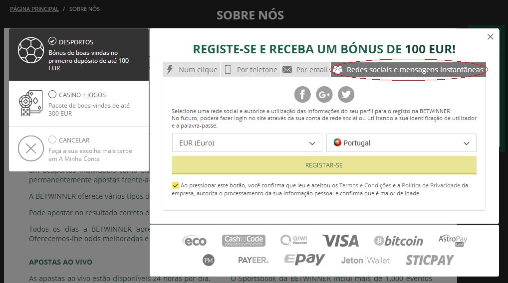 Redes sociais e messanger Redes sociais e messanger