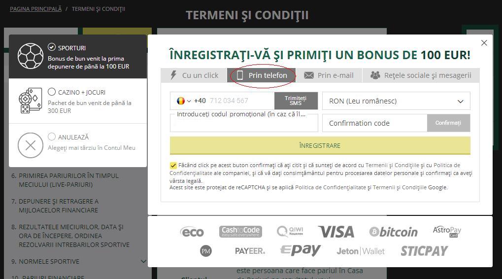 Betwinner prin Telefon Betwinner prin Telefon