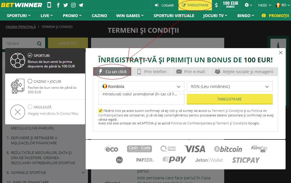 Betwinner Cu un click Betwinner Cu un click