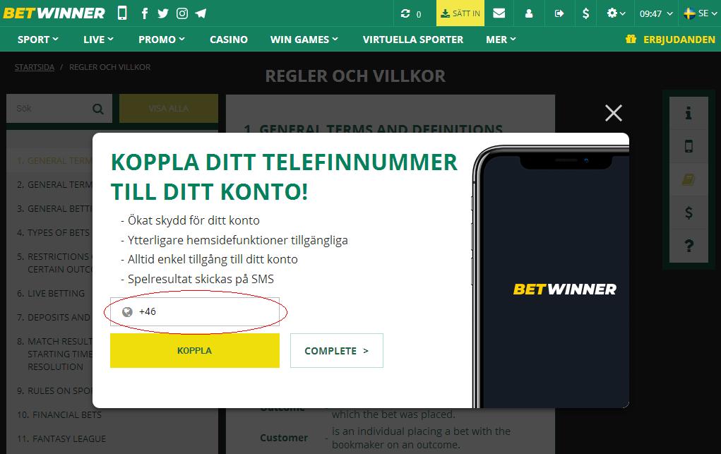 Bekräfta ditt telefonnummer Bekräfta ditt telefonnummer